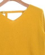 INDIVI（インディヴィ）ニット・セーター 黄 サイズ:38(M位) レディース/2200643183049