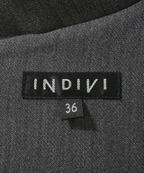 INDIVI（インディヴィ）ワンピース グレー サイズ:36(S位) レディース/2200637046046