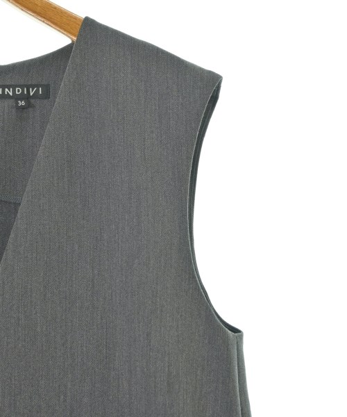INDIVI（インディヴィ）ワンピース グレー サイズ:36(S位) レディース/2200637046046