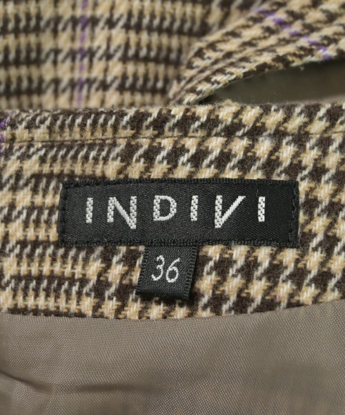 INDIVI（インディヴィ）ワンピース 茶 サイズ:36(S位) レディース/2200637046077