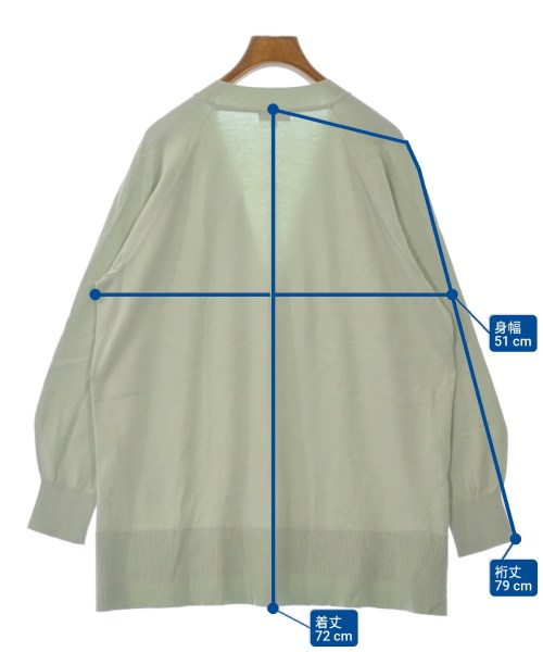 INDIVI（インディヴィ）カーディガン 緑 サイズ:38(M位) レディース/2200640052034