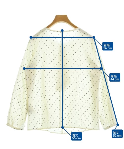 INDIVI（インディヴィ）ブラウス 白 サイズ:36(S位) レディース/2200647863053