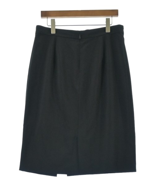 INDIVI（インディヴィ）ひざ丈スカート 黒 サイズ:44(XL位) レディース/2200634933028
