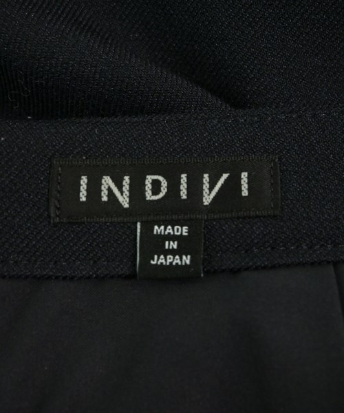 INDIVI（インディヴィ）ひざ丈スカート 黒 サイズ:34(XS位) レディース/2200636844025