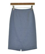 INDIVI（インディヴィ）ひざ丈スカート 青 サイズ:05(XXS位) レディース/2200636844032