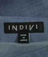 INDIVI（インディヴィ）ひざ丈スカート 青 サイズ:05(XXS位) レディース/2200636844032