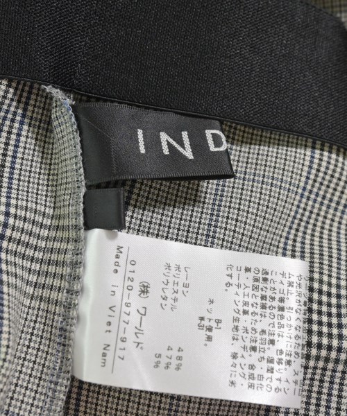 INDIVI（インディヴィ）スラックス グレー サイズ:40(L位) レディース/2200637829236