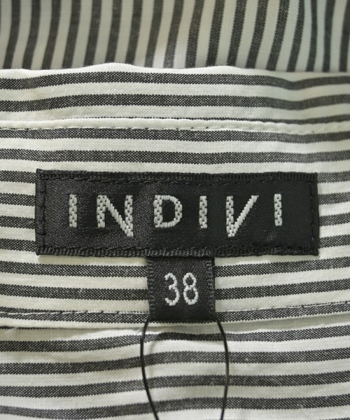 INDIVI（インディヴィ）シャツワンピース 白 サイズ:38(M位) レディース/2200637829410
