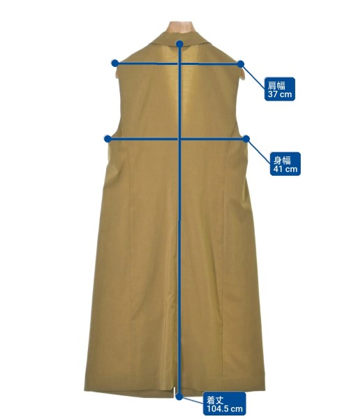 INDIVI（インディヴィ）シャツワンピース ベージュ サイズ:38(M位) レディース/2200637829533