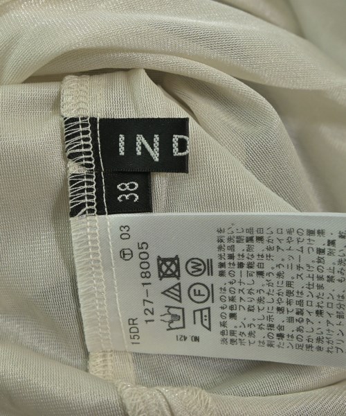 INDIVI（インディヴィ）ブラウス ベージュ サイズ:38(M位) レディース/2200637829625