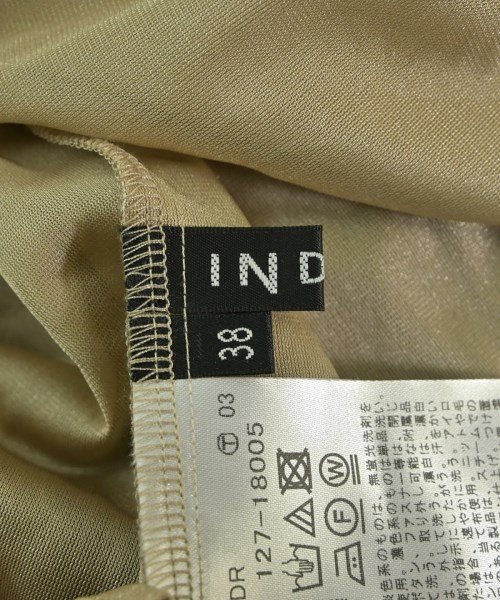 INDIVI（インディヴィ）ブラウス ベージュ サイズ:38(M位) レディース/2200637829632