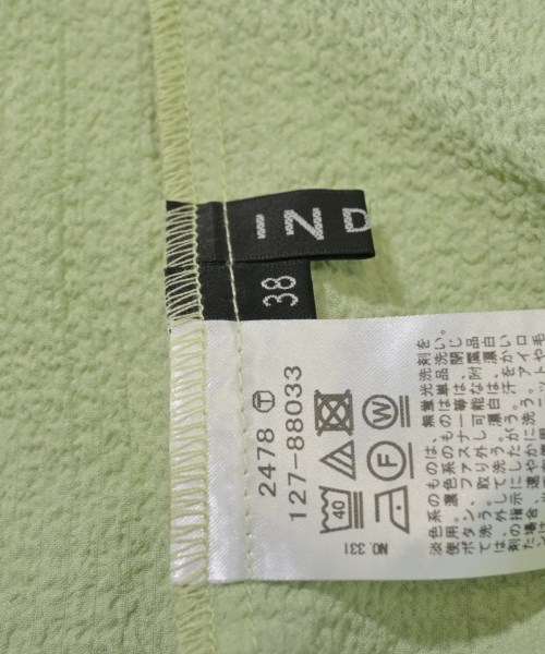 INDIVI（インディヴィ）ブラウス 緑 サイズ:38(M位) レディース/2200637829663