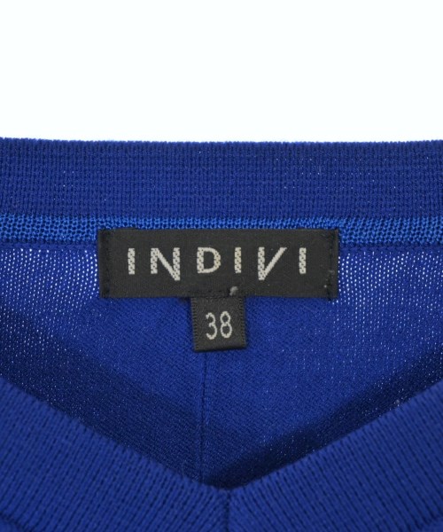 INDIVI（インディヴィ）ニット・セーター 青 サイズ:38(M位) レディース/2200637829786