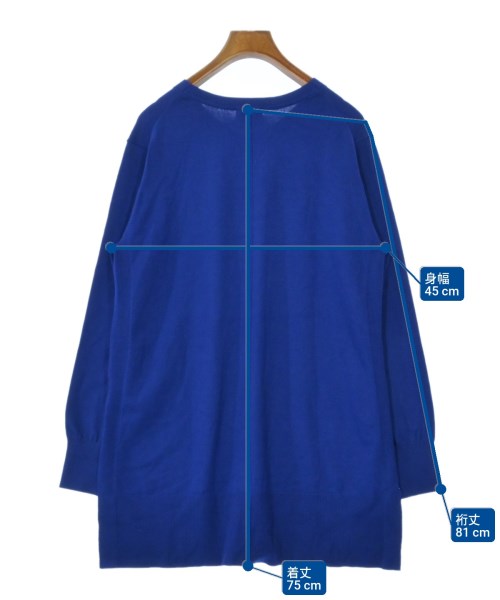 INDIVI（インディヴィ）ニット・セーター 青 サイズ:38(M位) レディース/2200637829786