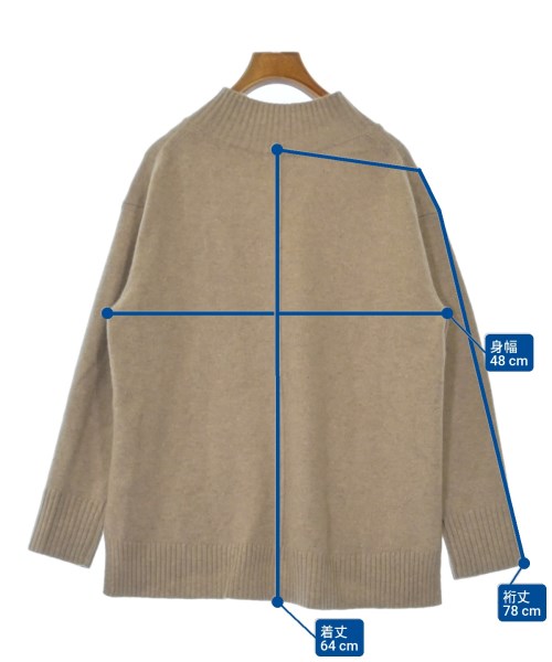 INDIVI（インディヴィ）ニット・セーター ベージュ サイズ:38(M位) レディース/2200637829809