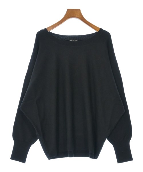 INDIVI(インディヴィ)ニット・セーター 黒 サイズ:38(M位)/2200637829878