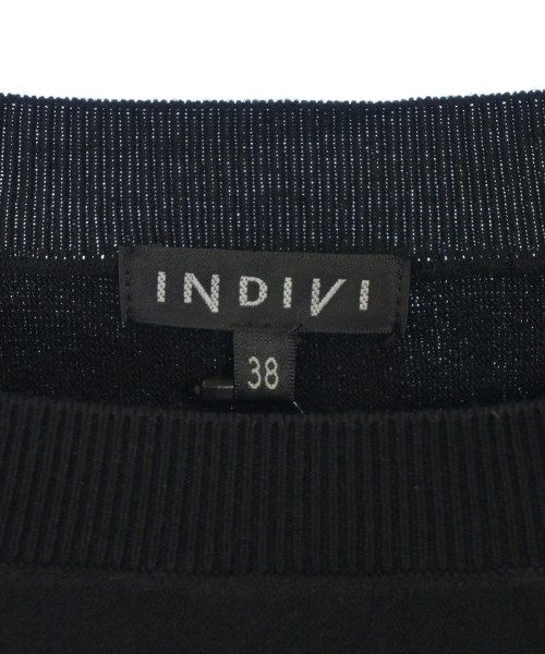 INDIVI（インディヴィ）ニット・セーター 黒 サイズ:38(M位) レディース/2200637829878
