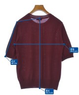 INDIVI（インディヴィ）ニット・セーター 赤 サイズ:38(M位) レディース/2200637829908