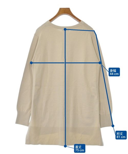 INDIVI（インディヴィ）ニット・セーター 白 サイズ:38(M位) レディース/2200637829922