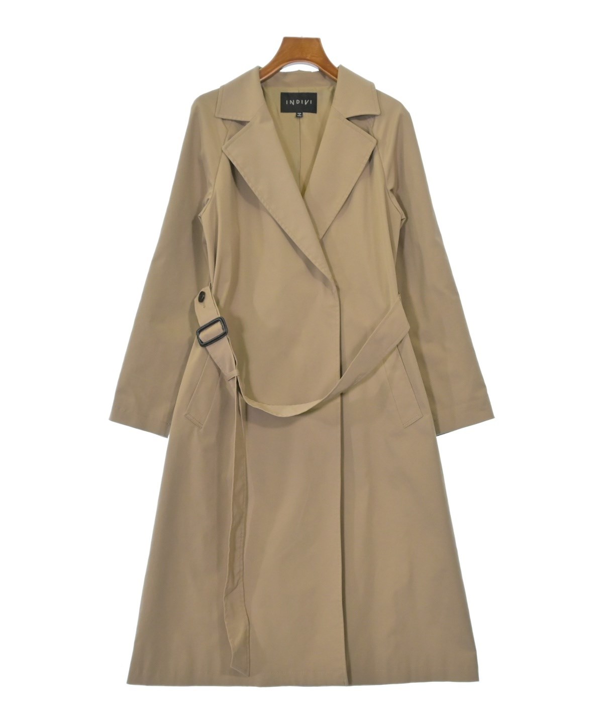 INDIVI 新品 トレンチコート INDIVI（インディヴィ）トレンチコート ベージュ サイズ:36(S位