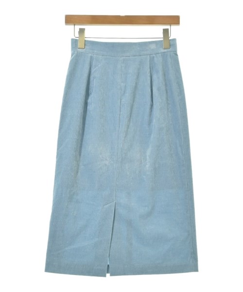 INDIVI（インディヴィ）ひざ丈スカート 青 サイズ:36(S位) レディース/2200637929141