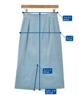 INDIVI（インディヴィ）ひざ丈スカート 青 サイズ:36(S位) レディース/2200637929141