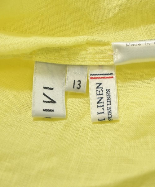 INDIVI（インディヴィ）ブラウス 黄 サイズ:13(XL位) レディース/2200642334046