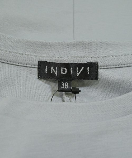 INDIVI（インディヴィ）Tシャツ・カットソー 青 サイズ:38(M位) レディース/2200648860051