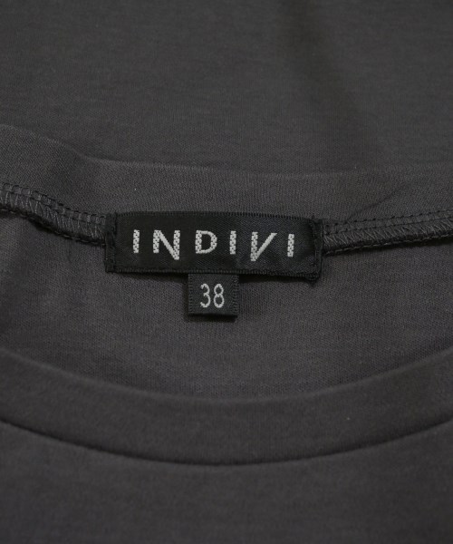 INDIVI（インディヴィ）Tシャツ・カットソー グレー サイズ:38(M位) レディース/2200648860068