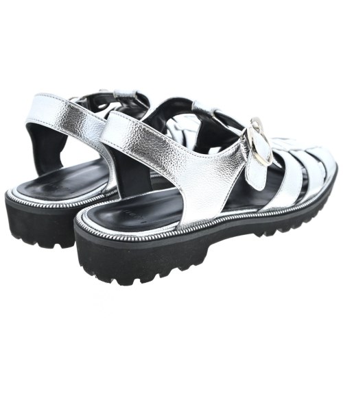 INDIVI（インディヴィ）サンダル シルバー サイズ:45(24.5cm位) レディース/2200648860181