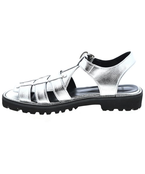 INDIVI（インディヴィ）サンダル シルバー サイズ:45(24.5cm位) レディース/2200648860181