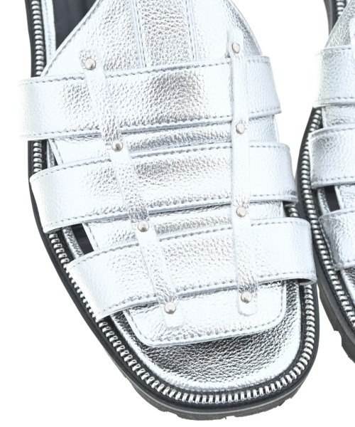INDIVI（インディヴィ）サンダル シルバー サイズ:45(24.5cm位) レディース/2200648860181