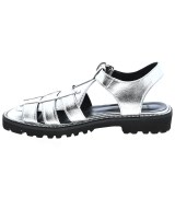 INDIVI（インディヴィ）サンダル シルバー サイズ:45(24.5cm位) レディース/2200648860181