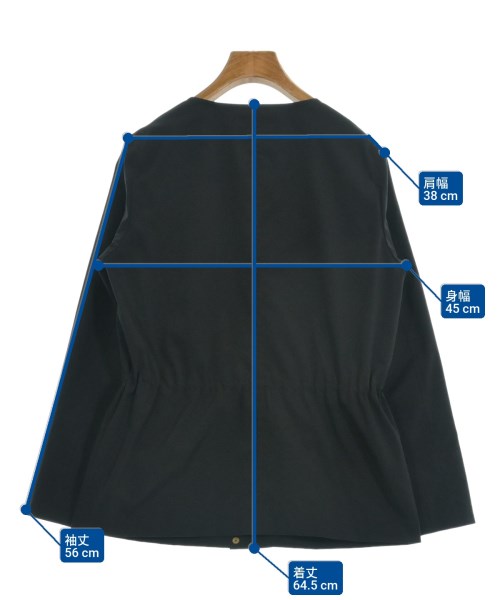 INDIVI（インディヴィ）ブルゾン 黒 サイズ:38(M位) レディース/2200638200058