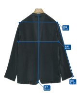 INDIVI（インディヴィ）ノーカラージャケット 紺 サイズ:40(L位) レディース/2200633291044