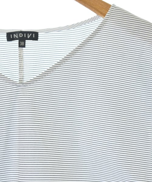 INDIVI（インディヴィ）ブラウス 紺 サイズ:38(M位) レディース/2200638904116