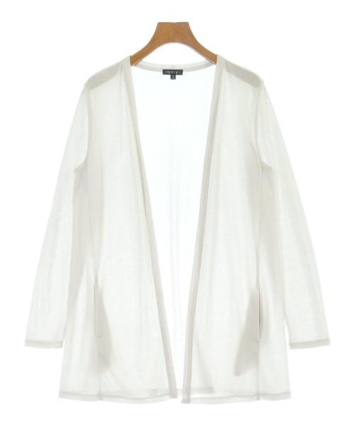 INDIVI(インディヴィ)カーディガン 白 サイズ:40(L位)/2200640895112