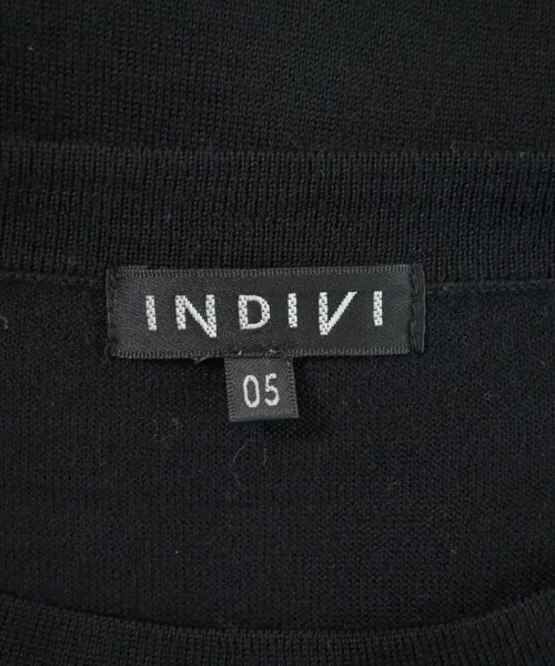 INDIVI（インディヴィ）ニット・セーター 黒 サイズ:05(XXS位) レディース/2200641343049