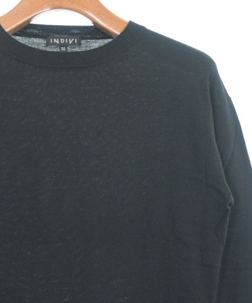 INDIVI（インディヴィ）ニット・セーター 黒 サイズ:05(XXS位) レディース/2200641343049