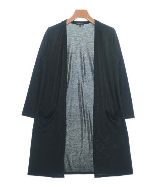 INDIVI(インディヴィ)カーディガン 黒 サイズ:05(XXS位)/2200641343100