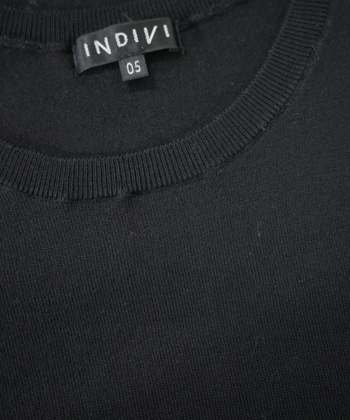 INDIVI（インディヴィ）ニット・セーター 黒 サイズ:05(XXS位) レディース/2200641343124