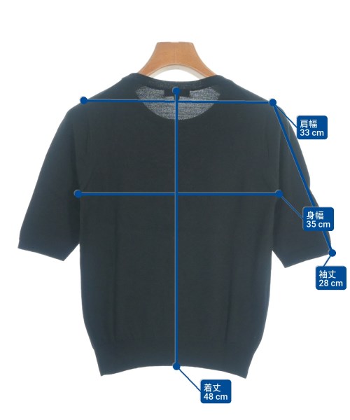 INDIVI（インディヴィ）ニット・セーター 黒 サイズ:05(XXS位) レディース/2200641343124