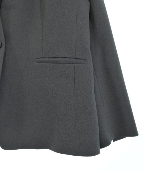 INDIVI（インディヴィ）ノーカラージャケット グレー サイズ:13(XL位) レディース/2200610107030