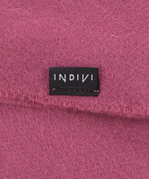 INDIVI（インディヴィ）ストール ピンク サイズ:- レディース/2200639486161