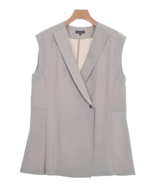 INDIVI(インディヴィ)ベスト グレー サイズ:34(XS位)/2200638180398