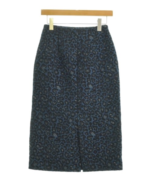 INDIVI（インディヴィ）ロング・マキシ丈スカート 紺 サイズ:36(S位) レディース/2200641204074