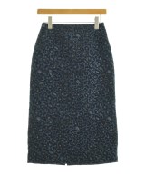 INDIVI（インディヴィ）ロング・マキシ丈スカート 紺 サイズ:36(S位) レディース/2200641204074