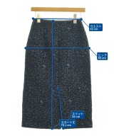 INDIVI（インディヴィ）ロング・マキシ丈スカート 紺 サイズ:36(S位) レディース/2200641204074