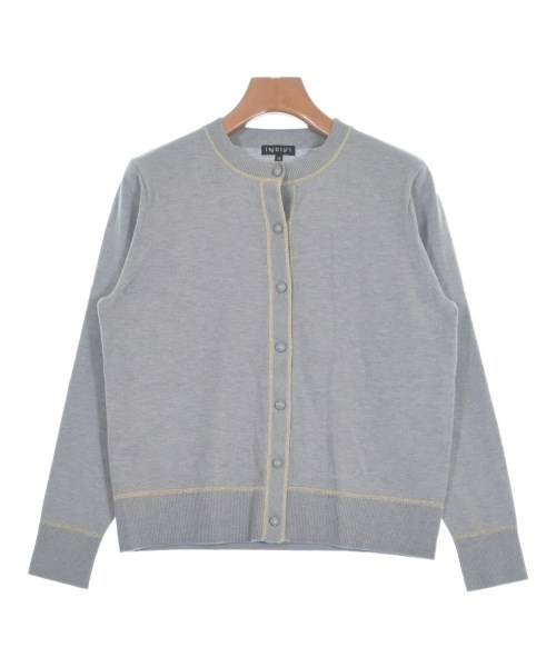 INDIVI(インディヴィ)カーディガン グレー サイズ:38(M位)/2200641204135