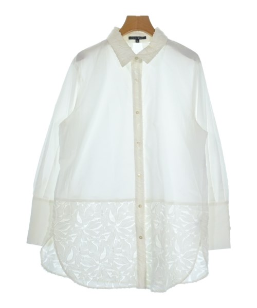 INDIVI(インディヴィ)カジュアルシャツ 白 サイズ:38(M位)/2200641204289